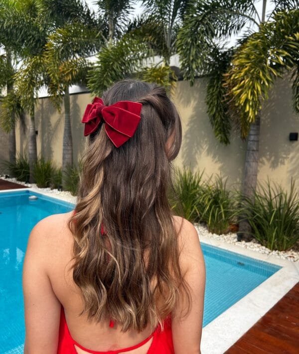 Laço Bárbara Bordô - Imagem 2