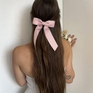 Laço Áurea Rosa Bebê