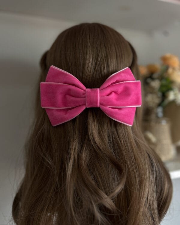 Laço Bárbara Mãe e Filha Pink - Imagem 3