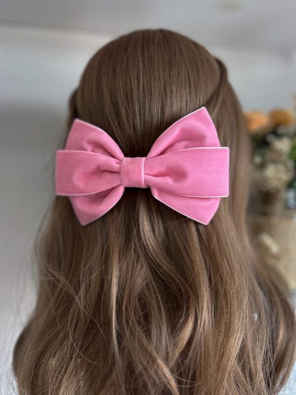 Laço Bárbara Mãe e Filha Rosa - Imagem 3