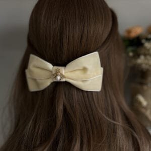 Laço Emília Creme